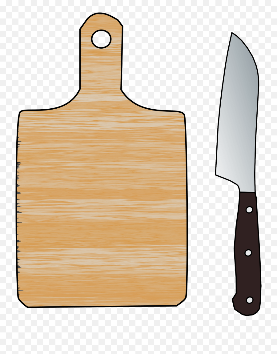 Cutting Board And Knife Clipart Free Download Transparent - Clipart Chopping Board Png,Cutting Dagger Icon