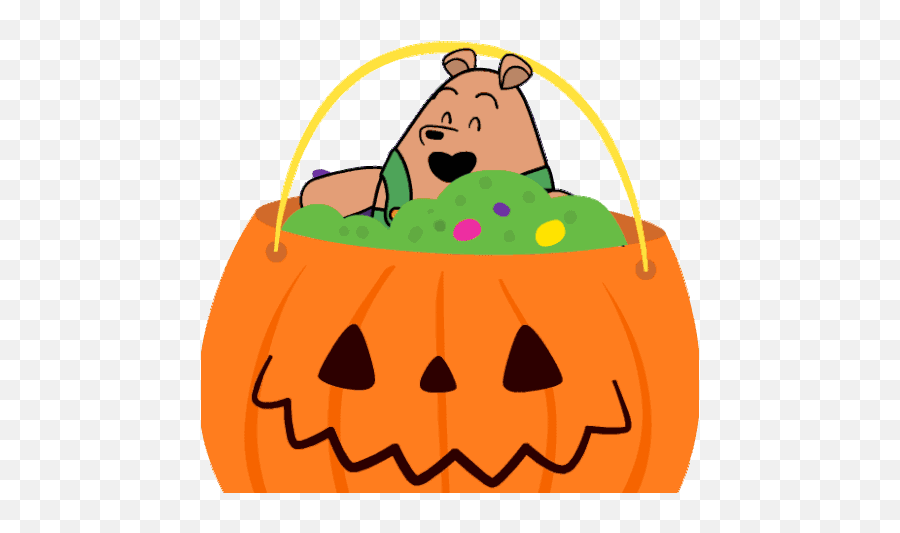 Trick Or Treat Candy Day Sticker - Trick Or Treat Candy Day Trick Or Treating Candy Gif Png,Icon Pumpkin Helmet