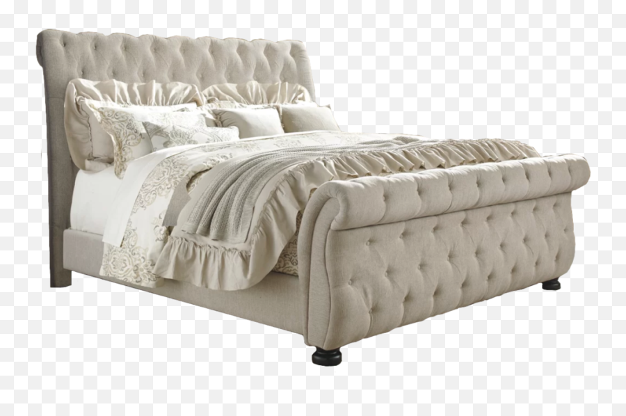 Sleigh Bed Png Transparent - Willenburg King Upholstered Sleigh Bed,Bedroom Png