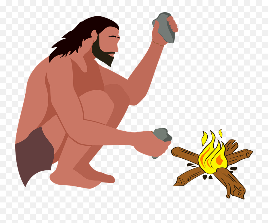 Stone Age Caveman Primitive - Edad De Piedra Png,Caveman Png