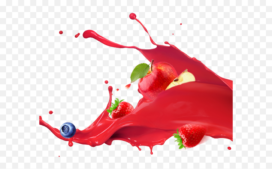 Strawberry Juice Splash Png - Fruit Juice Splash Png,Wine Splash Png
