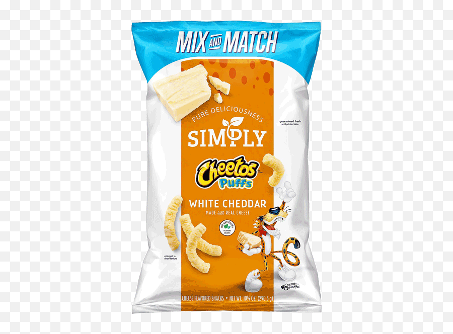 Simply Cheetos Puffs White Cheddar 1025 Oz U2022 Thirstyrun - Simply Cheetos Puffs White Cheddar Png,Cheetos Png