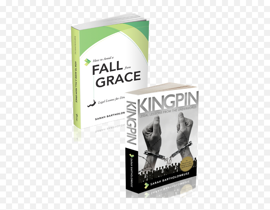 Pack Of Two - One U0027how To Avoid A Fall From Graceu0027 And One U0027kingpinu0027 Png,Kingpin Png