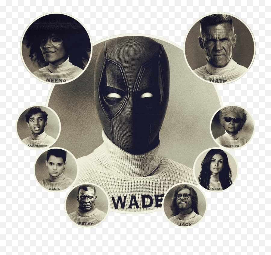 Deadpool 2 All Characters Png Image - Deadpool Cast Of Characters,Deadpool 2 Png