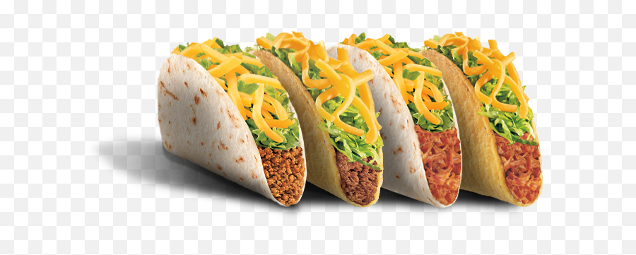 Taco Bell Png Transparent - Crispy Potato Soft Taco,Taco Png