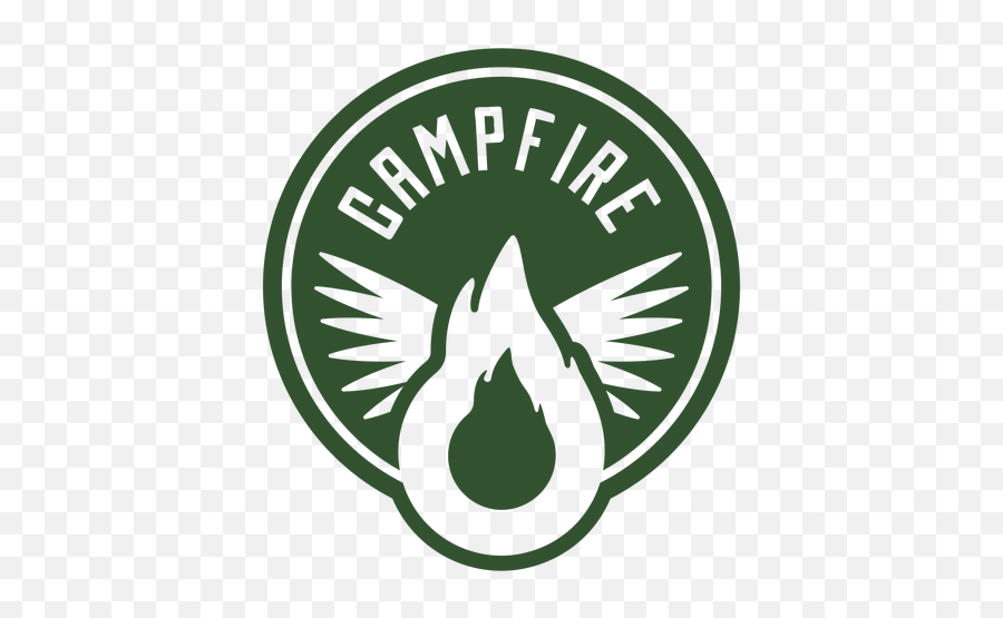 Campfire Round Badge - Transparent Png U0026 Svg Vector File Emblem,Campfire Transparent