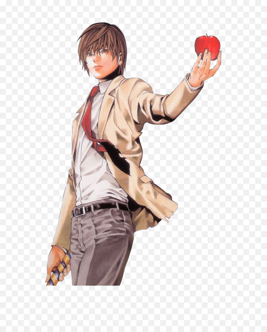 Render Death Note Raito Kira Light - Light Death Note Png,Light Yagami Png