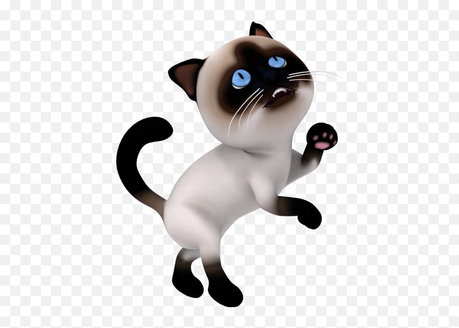 3d Cartoon Cat Character Asking For - Animal Cartoon 3d Png,Cartoon Cat Png