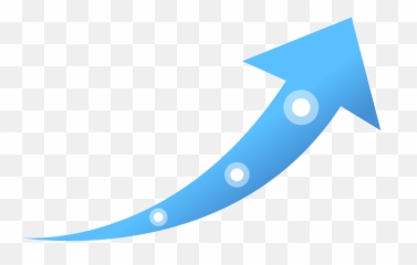 Clipart Arrow Growth Transparent Free - Upward Arrow Background png