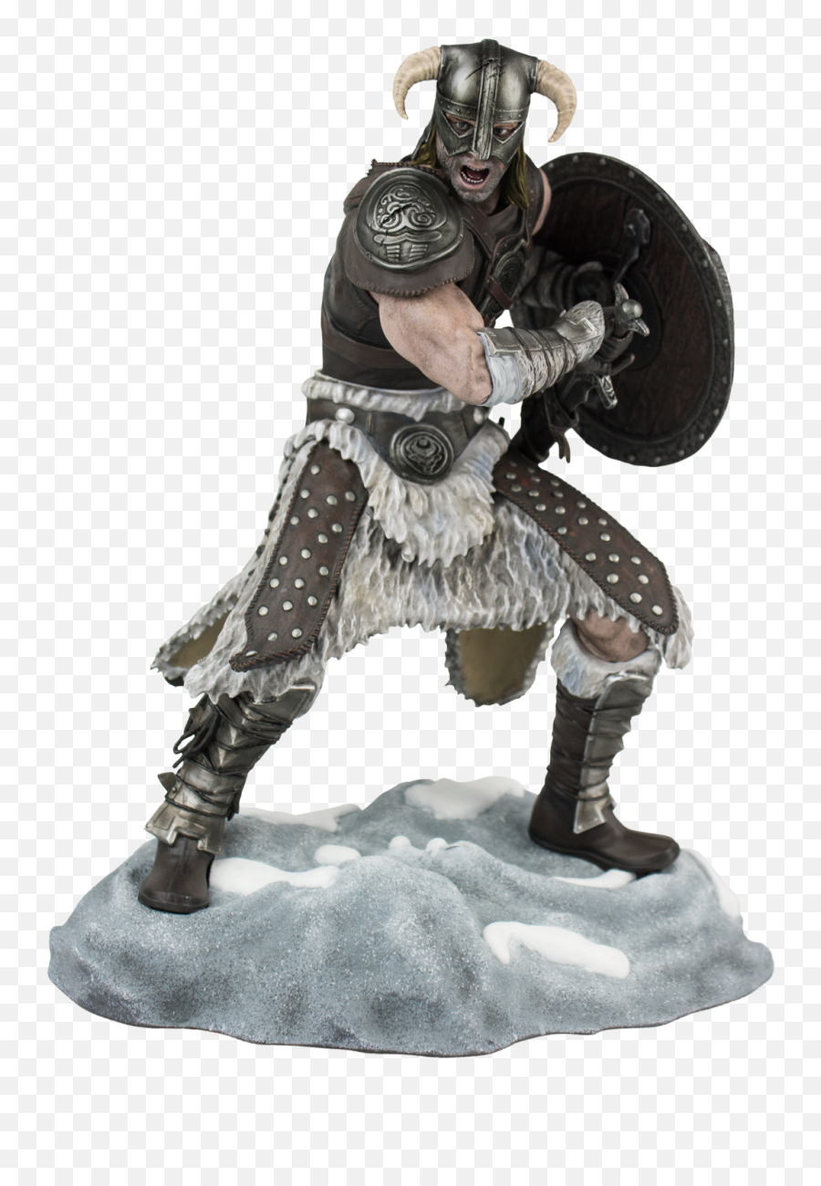 The Elder Scrolls V Skyrim Statue Dragonborn 24cm - Skyrim Dragonborn Statue Png,Dragonborn Png