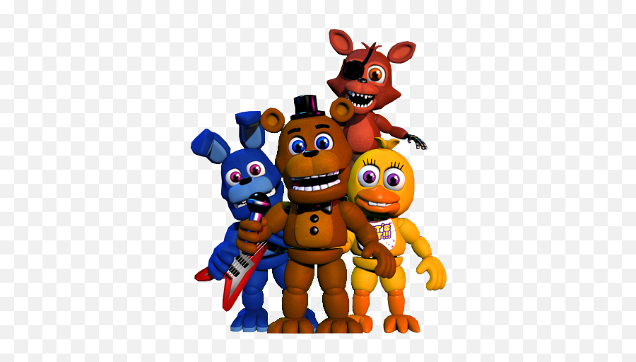 Five Nights Png 4 Image - Foxy 1 Fnaf World,Night Png