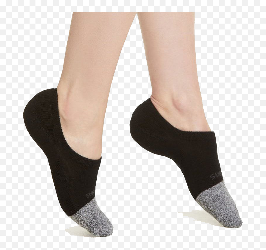 Black Socks Png Hd Quality - No Show Socks,Socks Png