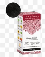 Black Henna Cream - Tints Of Nature Henna Cream Light Brown Png,Henna Png