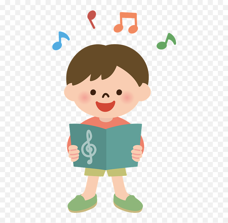 Child Boy Sing Clipart - Sing Clipart Png,Sing Png