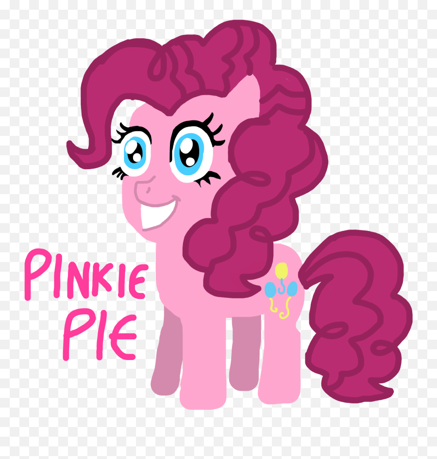 Pinkie Pie Pink Pony Freetoedit Scpink - Cartoon Png,Pinkie Pie Transparent