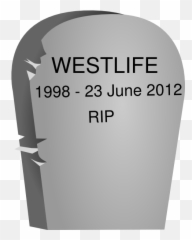 Tombstone Clipart Gray - Animated Halloween Full Headstone png