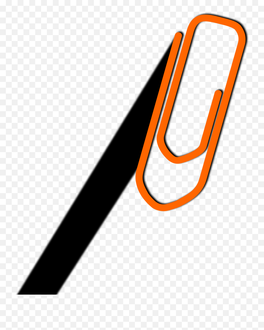 Paper Clip Office Pin Logo - Sign Png,Paper Clip Png