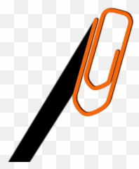 Paper Clip Office Pin Logo - Sign png