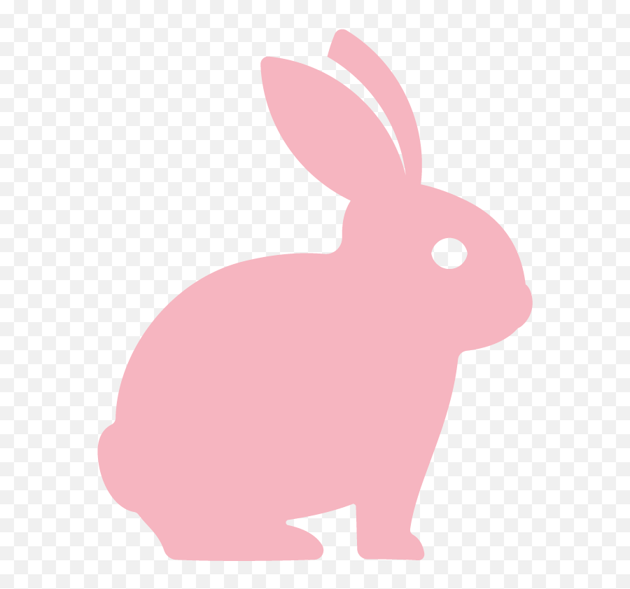 Easter Bunny Silhouette Clip Art - Clip Art Easter Bunny Silhouette Png,Easter Bunny Png
