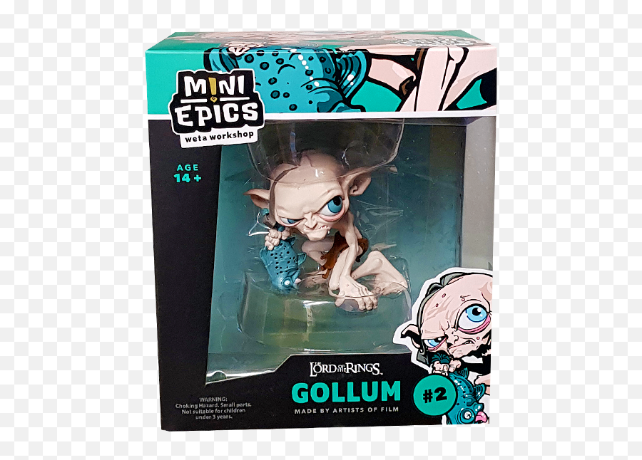 Gollum Mini Epics Vinyl Figure - Action Figure Png,Gollum Png