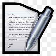 Edit Text Word Write Icon - png