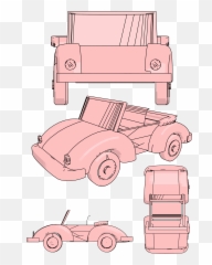 Old Car Draw Clipart U2013 Clipartlycom - Cartoon png