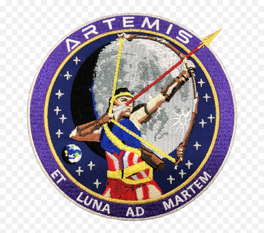 Artemis Commemorative - Mission Patch Artemis Program Png,Artemis Png