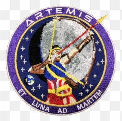 Artemis Commemorative - Mission Patch Artemis Program Png,Artemis Png