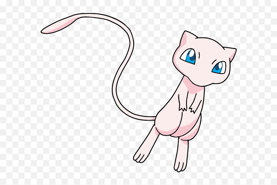 Pokémon Mew Vector Transparent Png - Mew Transparent,Mew Png