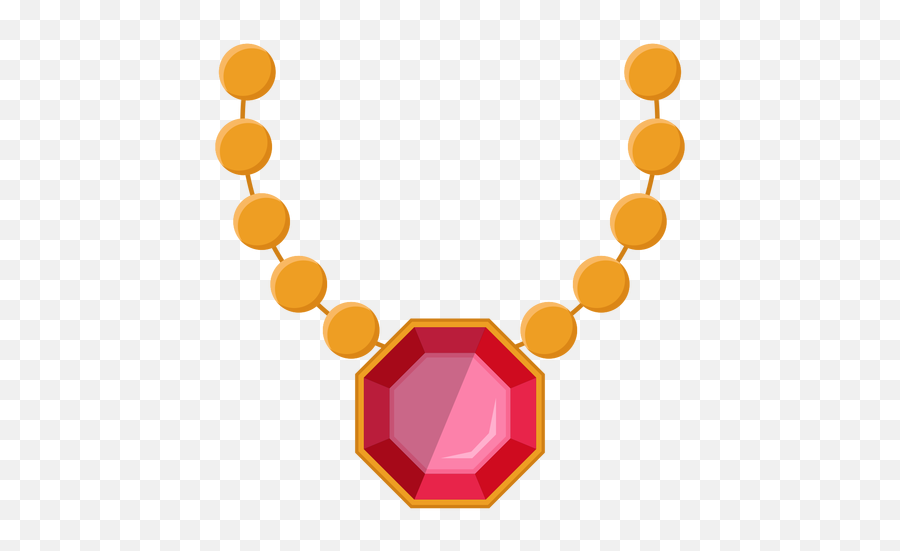 Pearl Necklace With Pendant Vector - Transparent Png U0026 Svg Collar De Perlas Dibujo Png,Pearl Transparent Background