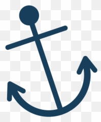 Anchor Transparent Background - Simple Clipart png