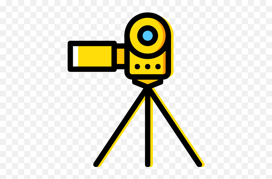 Video Camera Png Icon - Tripod,Video Camera Clipart Png