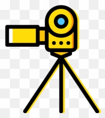 Video Camera Png Icon - Tripod,Video Camera Clipart Png