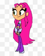 Starfire Png Teen Titans Go Clipart - Team Titans Go Starfire,Starfire Png