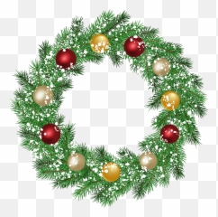 Download Christmas Wreath Png Clip Art