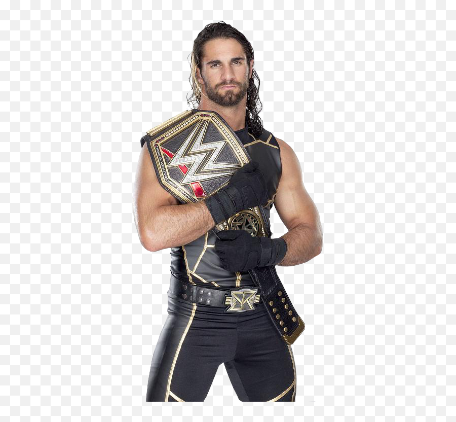 Seth Rollins Wwe World Heavy Weight - Wwe Seth Rollins And Sasha Banks Png,Seth Rollins Png