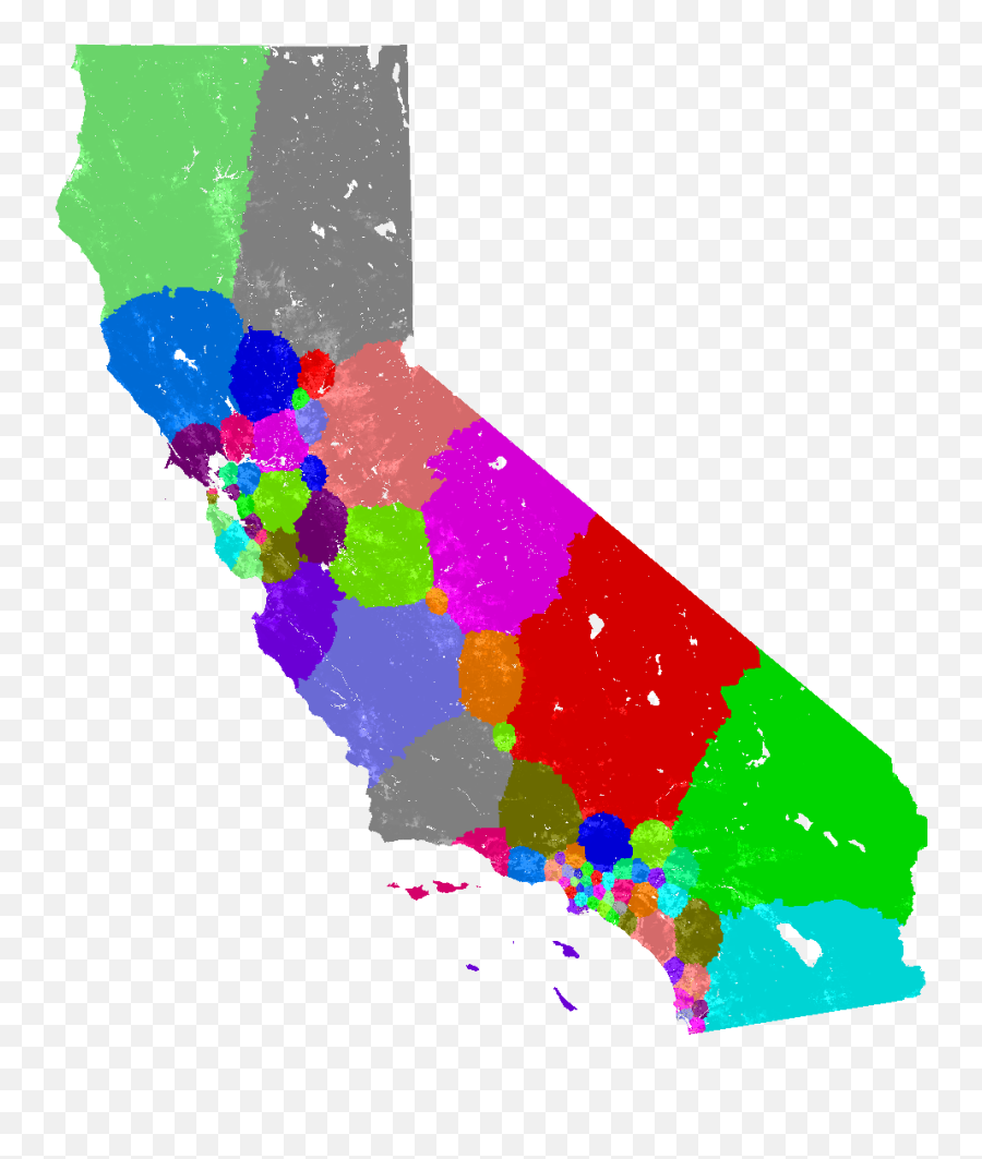 California Assembly Redistricting - California Congressional Districts 2010 Png,California Map Png