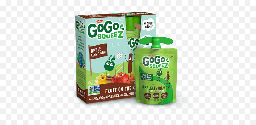 Gogo Squeez Applecinnamon - Squeezable Cinnamon Applesauce Gogo Squeez Apple Strawberry Png,Cinnamon Png