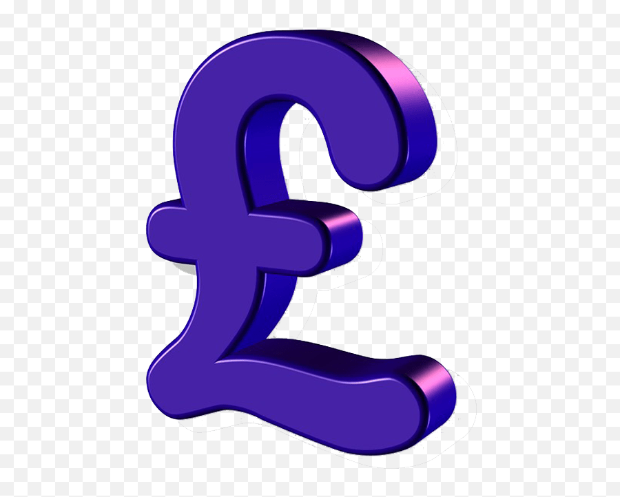 Blue Pound Sign Transparent Background Money Free Png Images - Transparent Background Pound Sign,Money Transparent Background