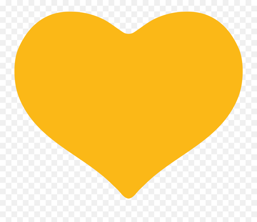 Emoji U1f49b - Yellow Heart Clipart Png,Yellow Heart Emoji Png