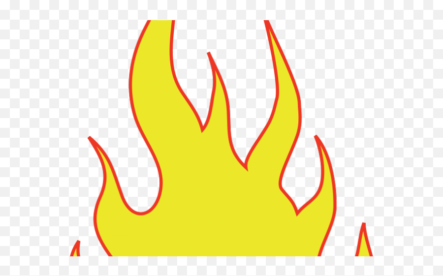 Flame Clipart Fire - Clip Art Png Download Full Size Clip Art,Flame Emoji Transparent