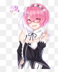 Pin - Ram Re Zero Transparent png