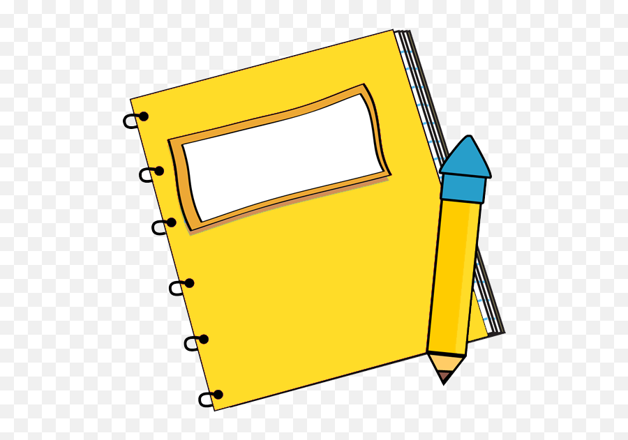 Clip Art Notebook Png Transparent - Notebook Drawing Png,Notebook Paper Transparent Background