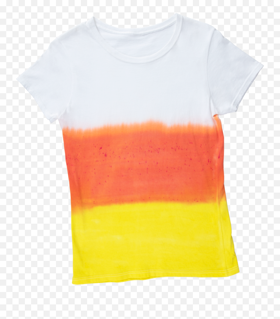 Tie Dye Your Summer Candy Corn - Dye Technique Short Sleeve Png,Candy Corn Transparent