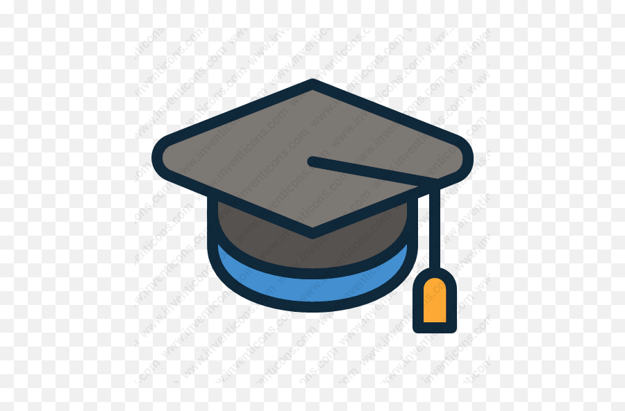 Download Graduate Cap Vector Icon Inventicons - Square Academic Cap Png,Graduation Icon Png