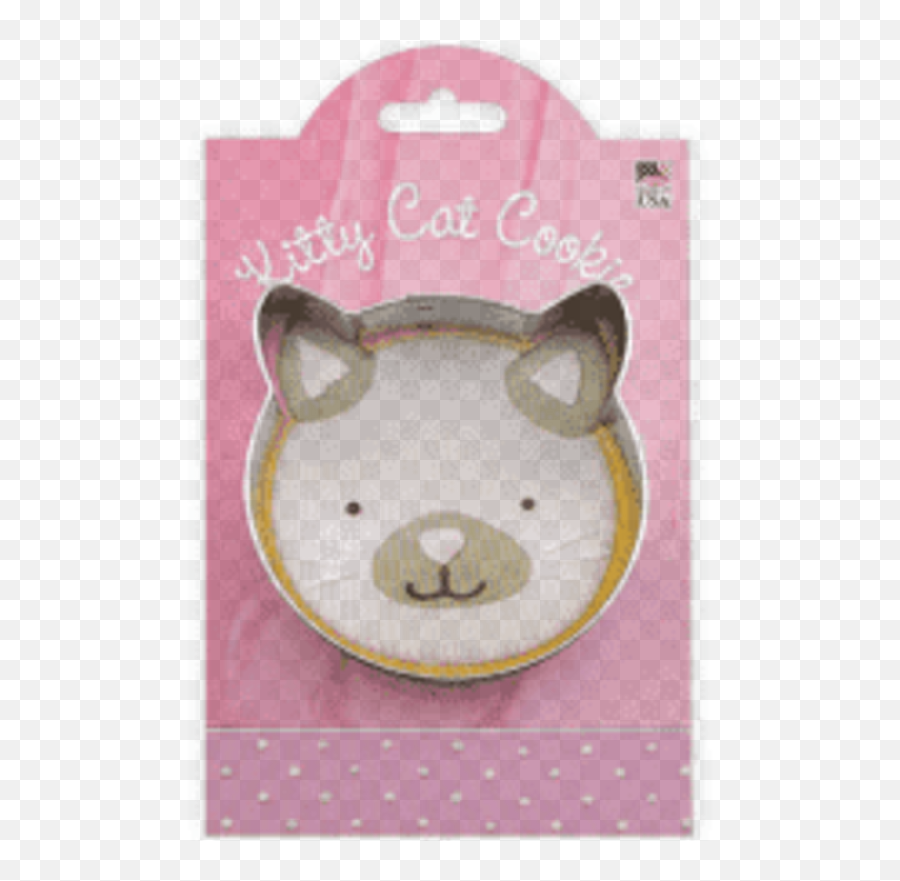 Cookie Cutter Kitty Cat Face Mmc - Soft Png,Cat Face Transparent