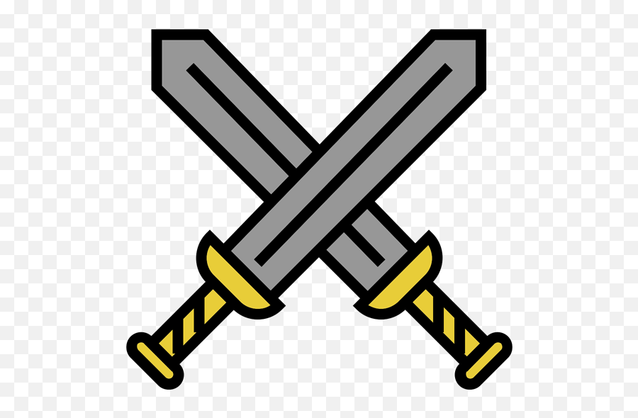 Fight Icon Sword Clipart - Sword Fight Icon Png,Fight Icon