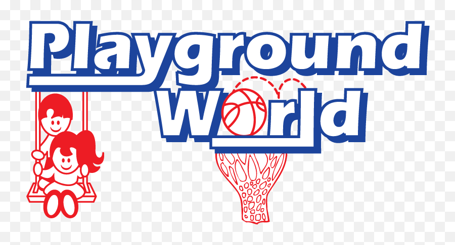 Playsets Trampolines Basketball Hoops Play Surfaces - Playground World Logo Png,Swingset Icon