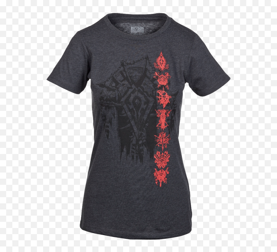 World Of Warcraft Horde Icons Shirt - Short Sleeve Png,Wow Icon List