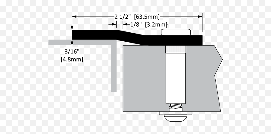 Weatherstripping Vertical Png Icon Frame 4 X 2 - 1/2